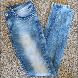 Lovesick acid wash jeans